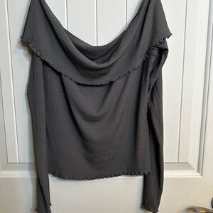 Off the shoulder shirt